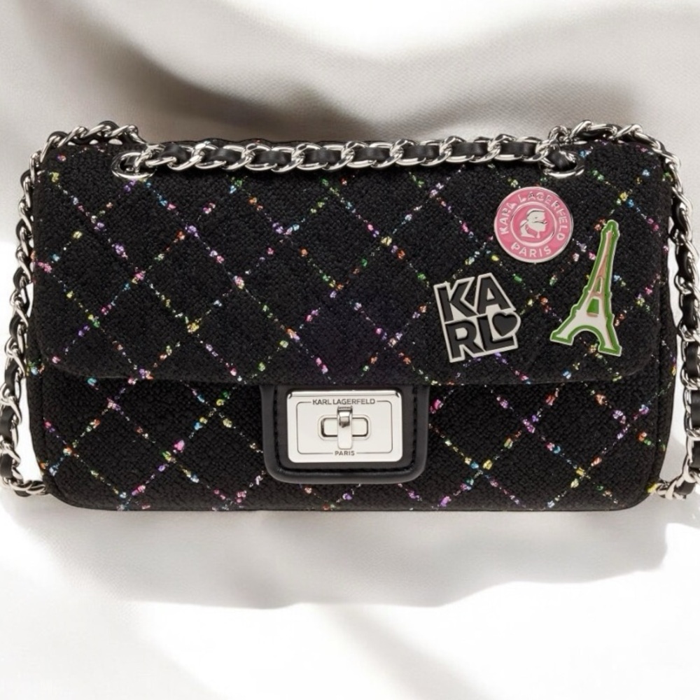Karl Lagerfeld Agyness Shoulder Bag NWT Sale